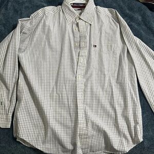 Tommy Hilfiger Long Sleeve Button Down-XL